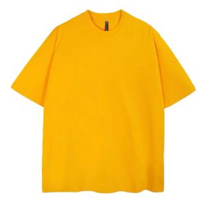 Wholesale Premium Southwest Uk Plain Plus Size Tee Shirt | Yellow