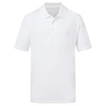 Wholesale High Quality Cotton Blank Polo | White
