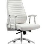 Lined executive office chair