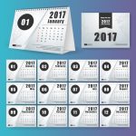 A5 Table Calendar (13 Sheets)