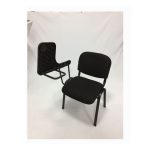 Emel Stackable Fabric Training Chair With Writing Pad