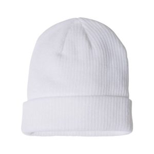 Plain Headwarmer Beanies on Wholesale | White