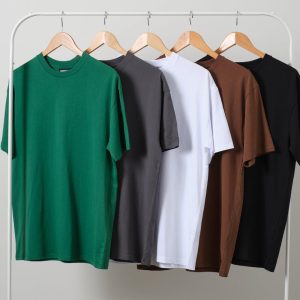 Custom Manufactured Regular Plain Tee shirt | All colors