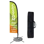 Silver Crossbase Flying Banner with Water base | Any size