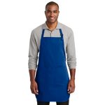 Plain Two Pocket Bib Apron | Blue