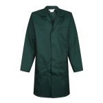 Professional Premium Quality Polycotton Plain Lab Coat | Green