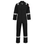 Protective Work Overall With Reflective | Black