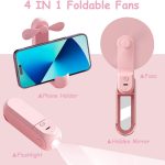 4 in 1 Axis Portable Handheld Fan