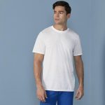 Wholesale Premium Southwest Uk Plain Tee Shirt | White