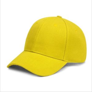 Wholesale High Quality Curved Base Ballcap 9fifty | Yellow
