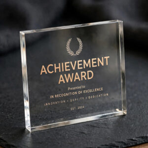 Branded Acrylic Award Plaque